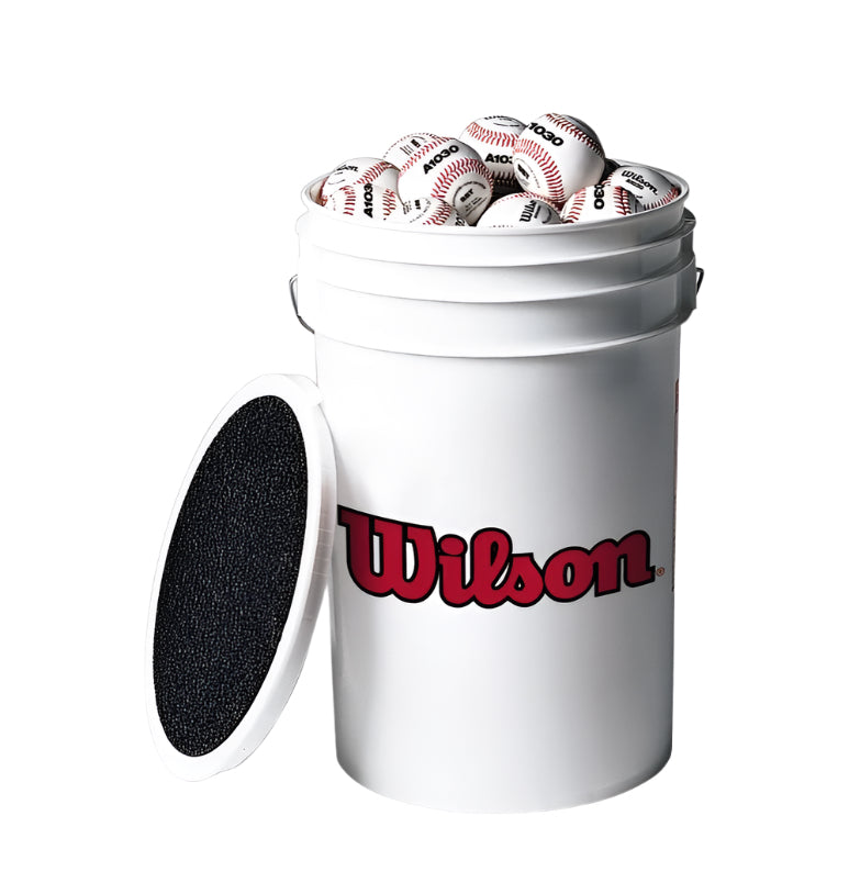 Wilson A1030BUSSSA Bucket Combo Baseball balls product image 1, provided for visual reference and product detail review