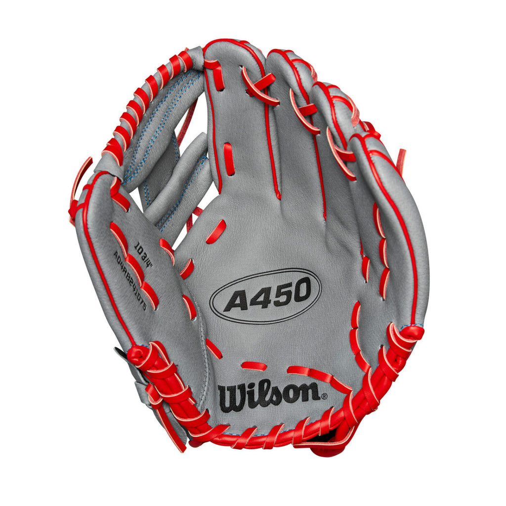 Youth - Wilson 2024 A450 Advisory Staff 10.75 Inch Baseball Glove - (WBW1014711075) product image 2, provided for visual