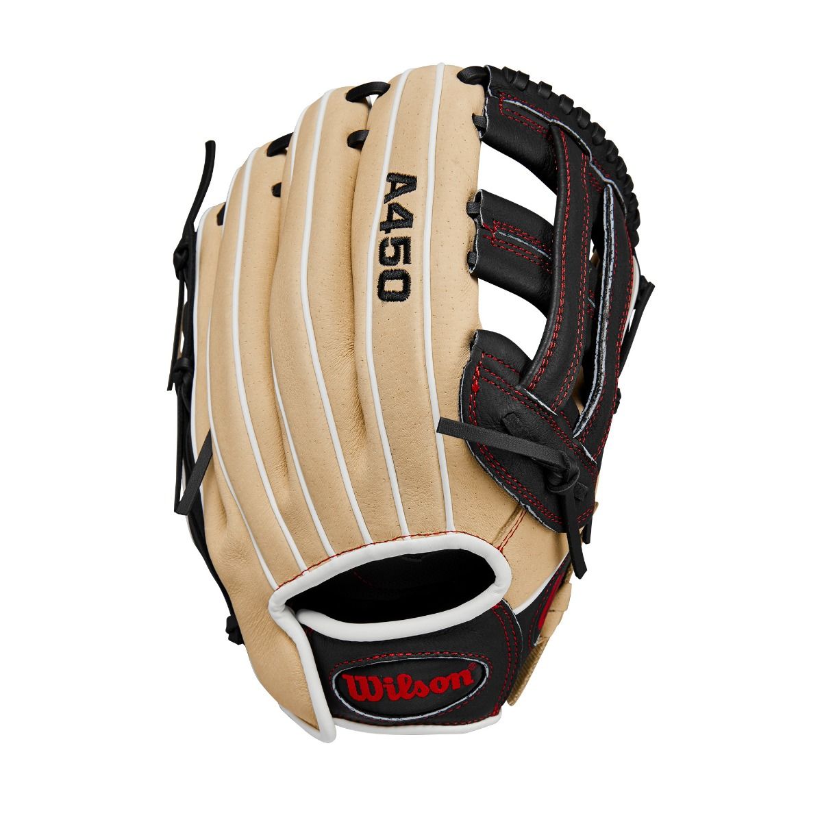 Youth - Wilson 2024 A450 Advisory Staff 12 Inch Baseball Glove product image 4, provided for visual reference and product