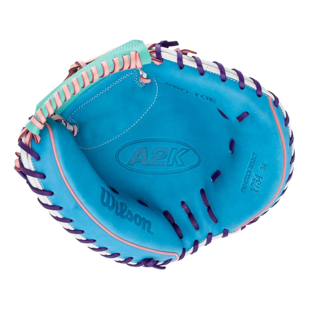 Wilson 2025 Fall A2K 1734SS 34" Catcher's Mitt product image 5, provided for visual reference and product detail review