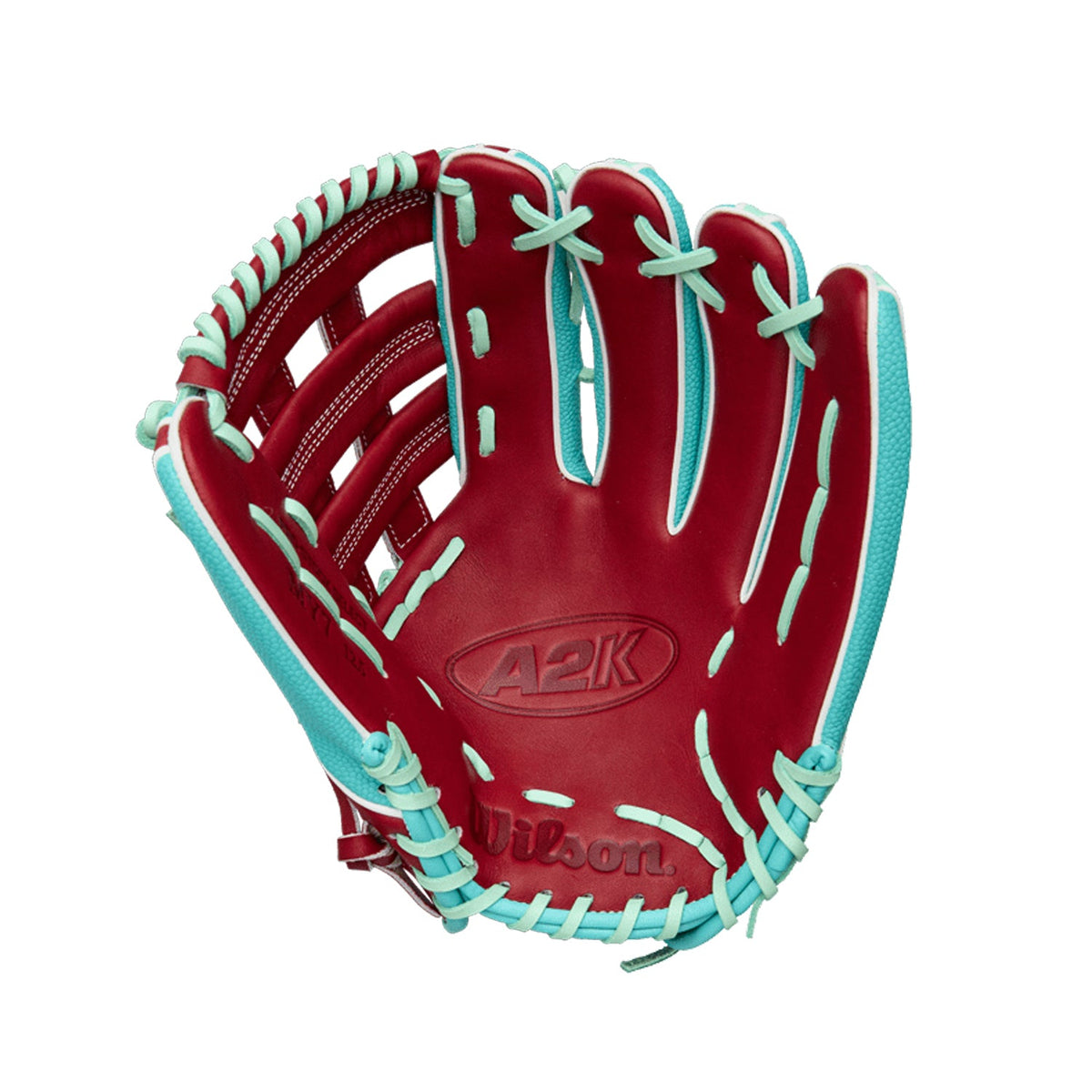 Wilson 2025 Fall A2K MY7 12.5" Outfield Glove product image 2, provided for visual reference and product detail review
