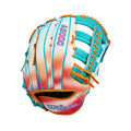 Wilson 2025 OMAHA A2000 1810 Northern Lights 12.75" Outfield Glove product image 1, provided for visual reference and