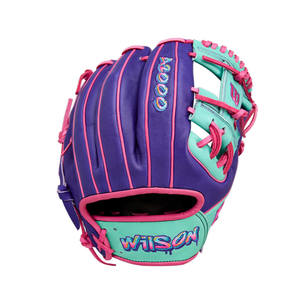 Wilson 2025 OMAHA A2000 1975 GRAFFITI 2.0 11.75" Infield Glove product image 1, provided for visual reference and product