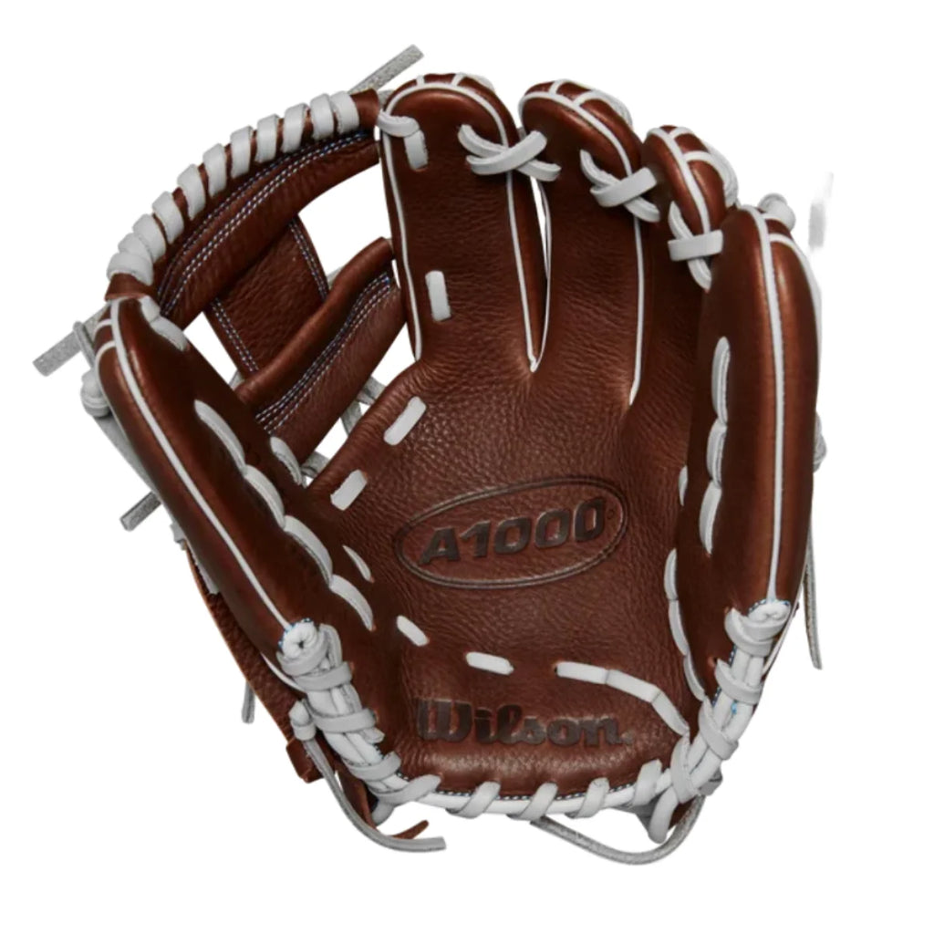 Wilson A1000 1787 11.75 inches Glove Dark / Brown / Red / Blue product image 3, provided for visual reference and product