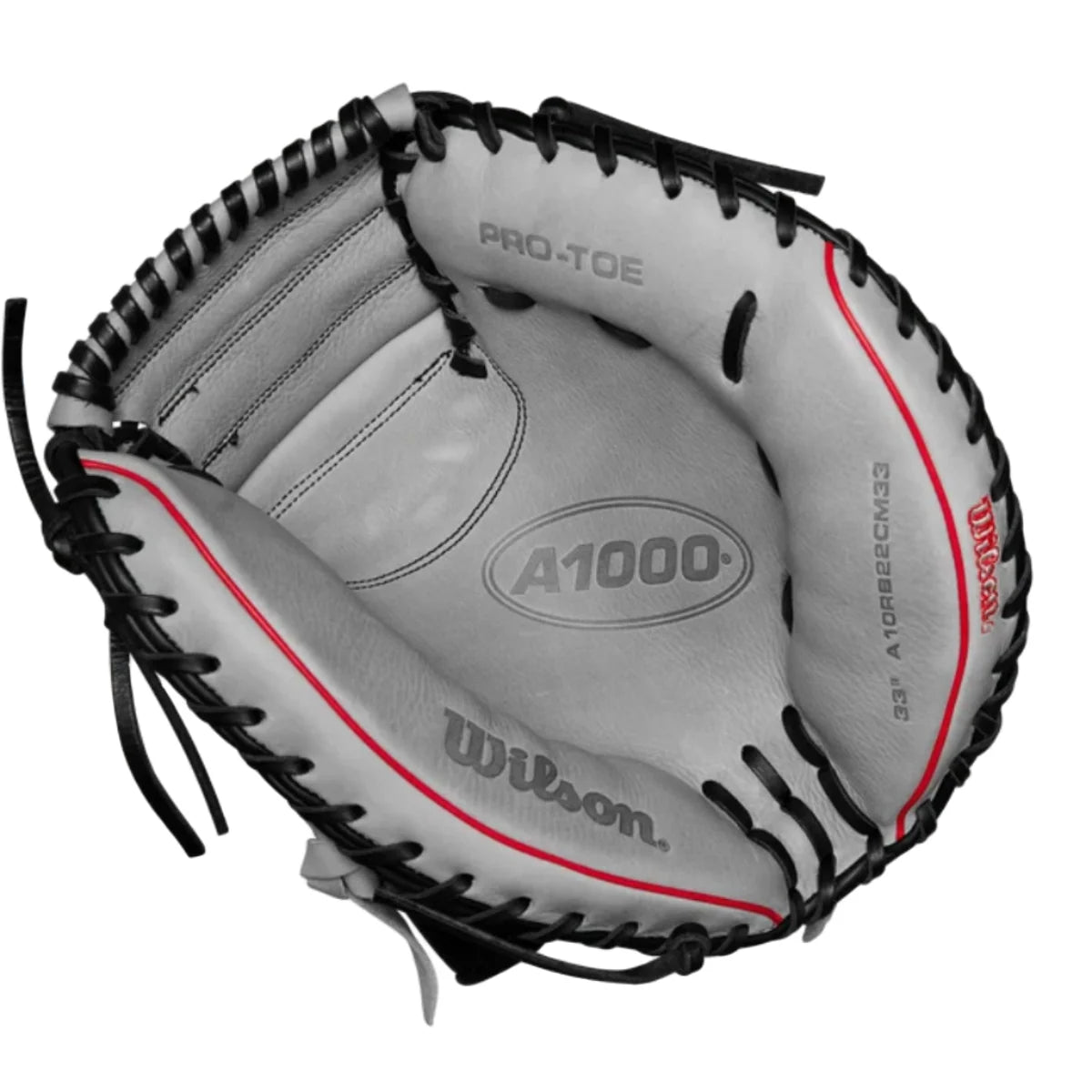Wilson 2024 A1000 CM33 33” Catcher's Mitt - (WBW10145433) product image 4, provided for visual reference and product detail