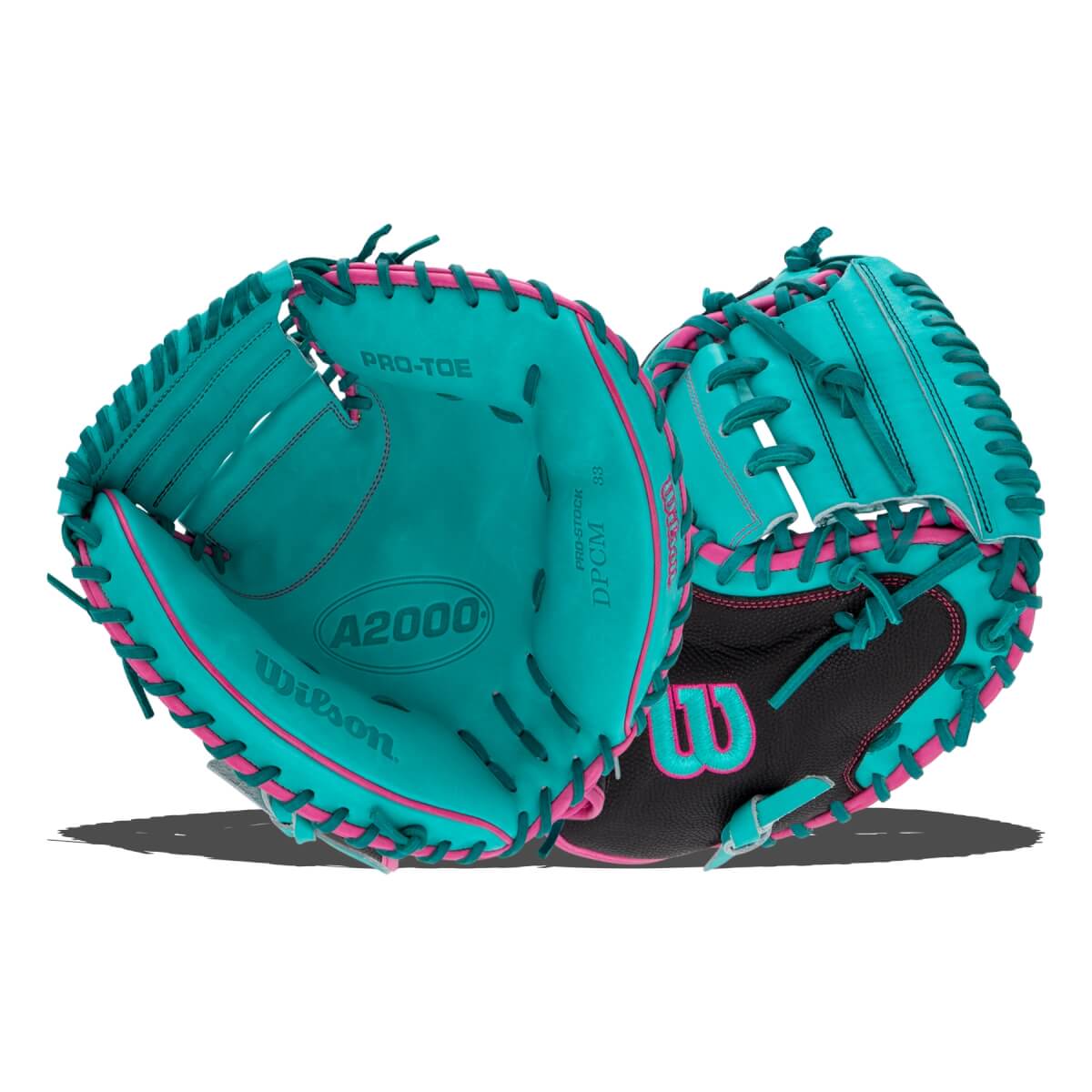 Wilson A2000 SuperSkin 33" Baseball Catcher's Mitt - (WBW10227433) product image 7, provided for visual reference and