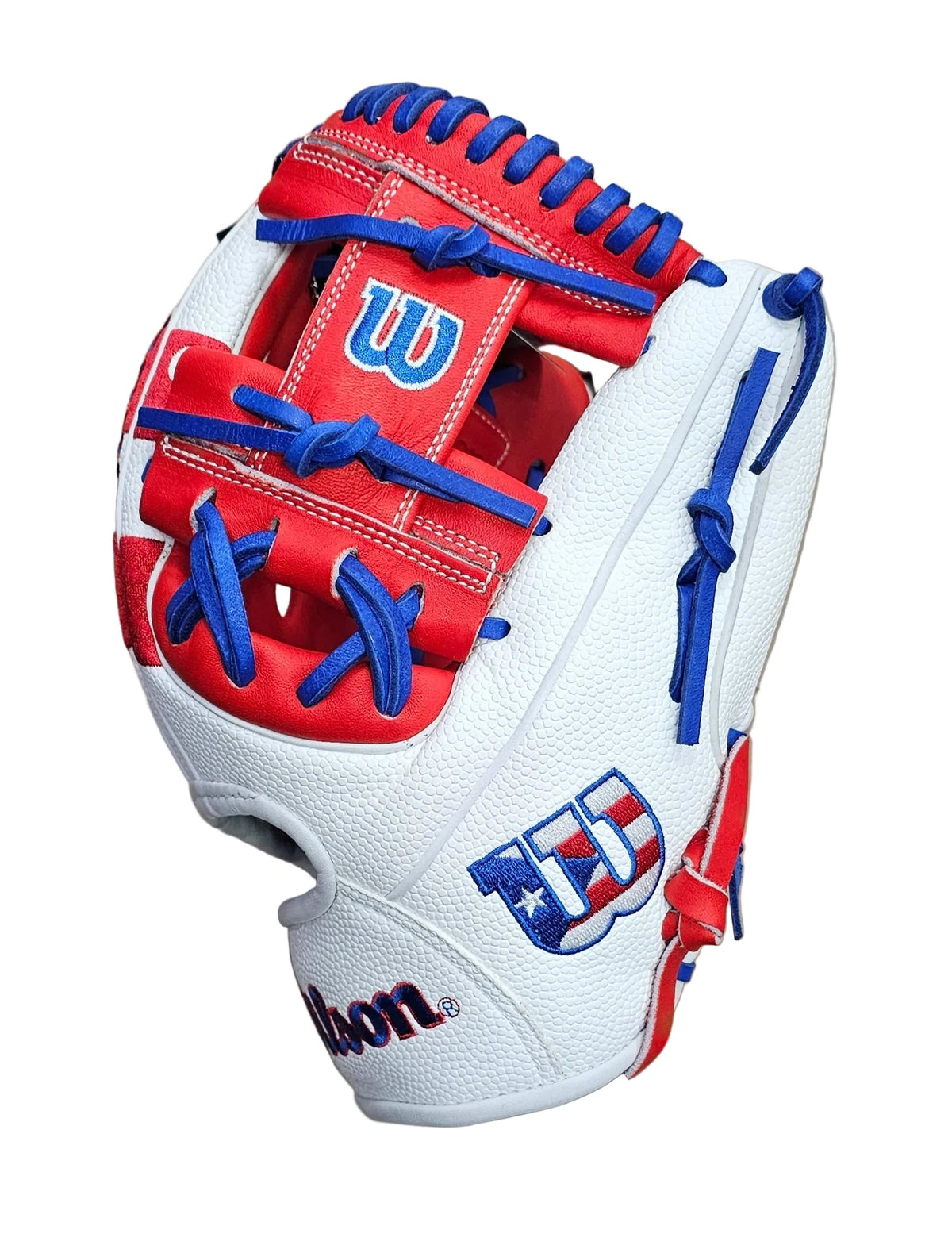 Wilson A2000 1786 11.5" Baseball Glove – Exclusive Puerto Rico | Peligro Sports WBC 2026 Collection product image 2,