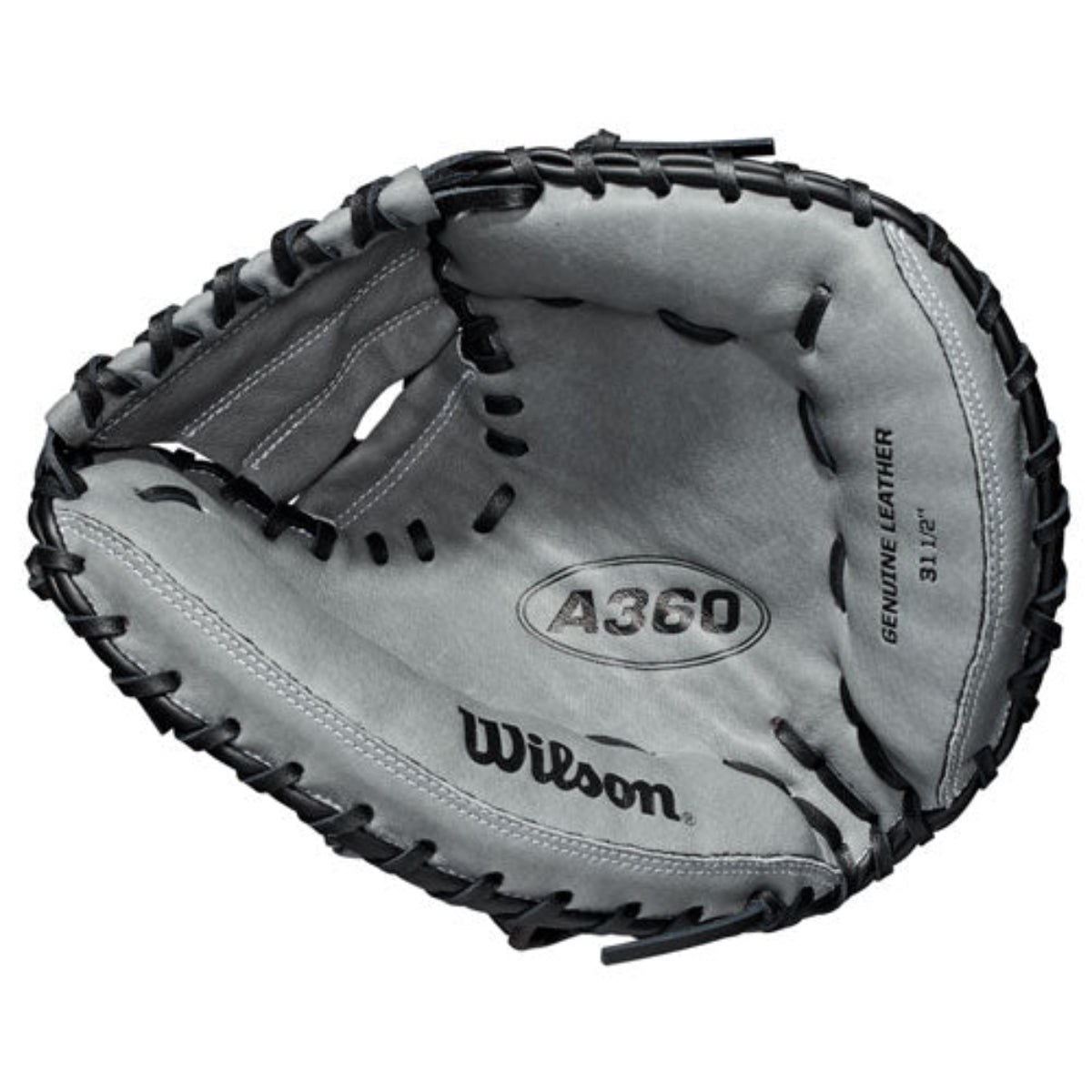 Wilson A360 Catcher's Mitt - WBW100190315 product image 2, provided for visual reference and product detail review