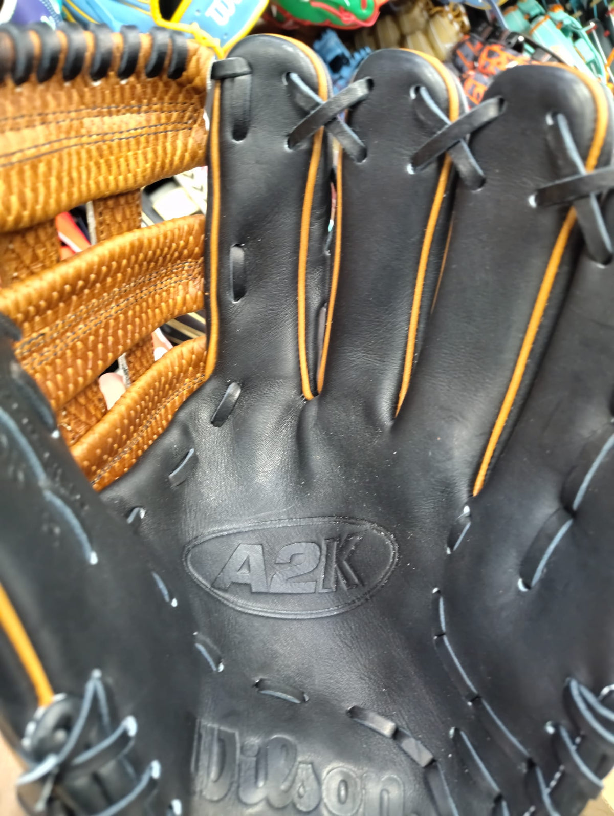 Wilson Pro Stock A2K 1795 12" Right Hand Throw Baseball Glove product image 5, provided for visual reference and product