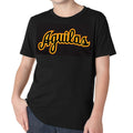 Youth Aguilas T-Shirts With Cursive Letters product image 1, provided for visual reference and product detail review