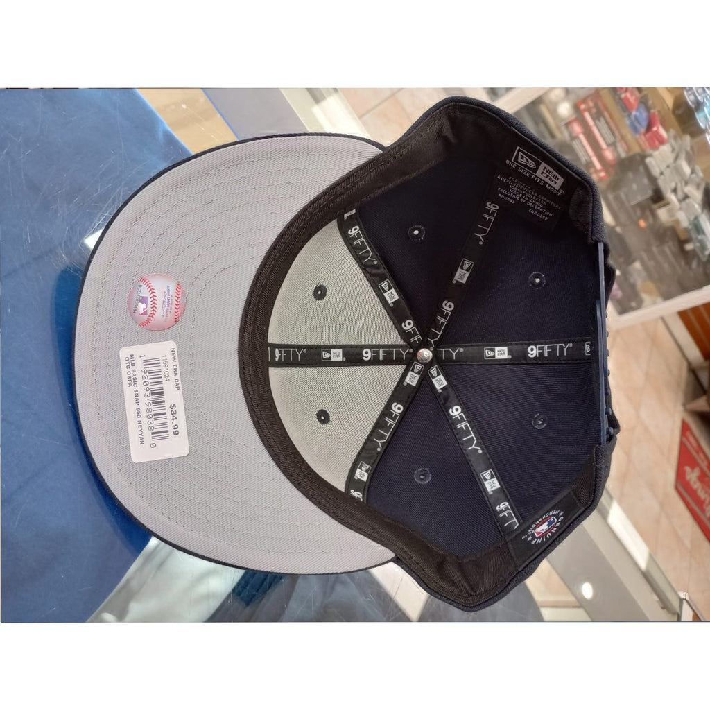 New York Yankees Basic 9FIFTY Navy Blue Snapback product image 7, provided for visual reference and product detail review