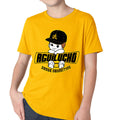 Youth Aguilucho desde chiquitico Yellow T-Shirt product image 1, provided for visual reference and product detail review