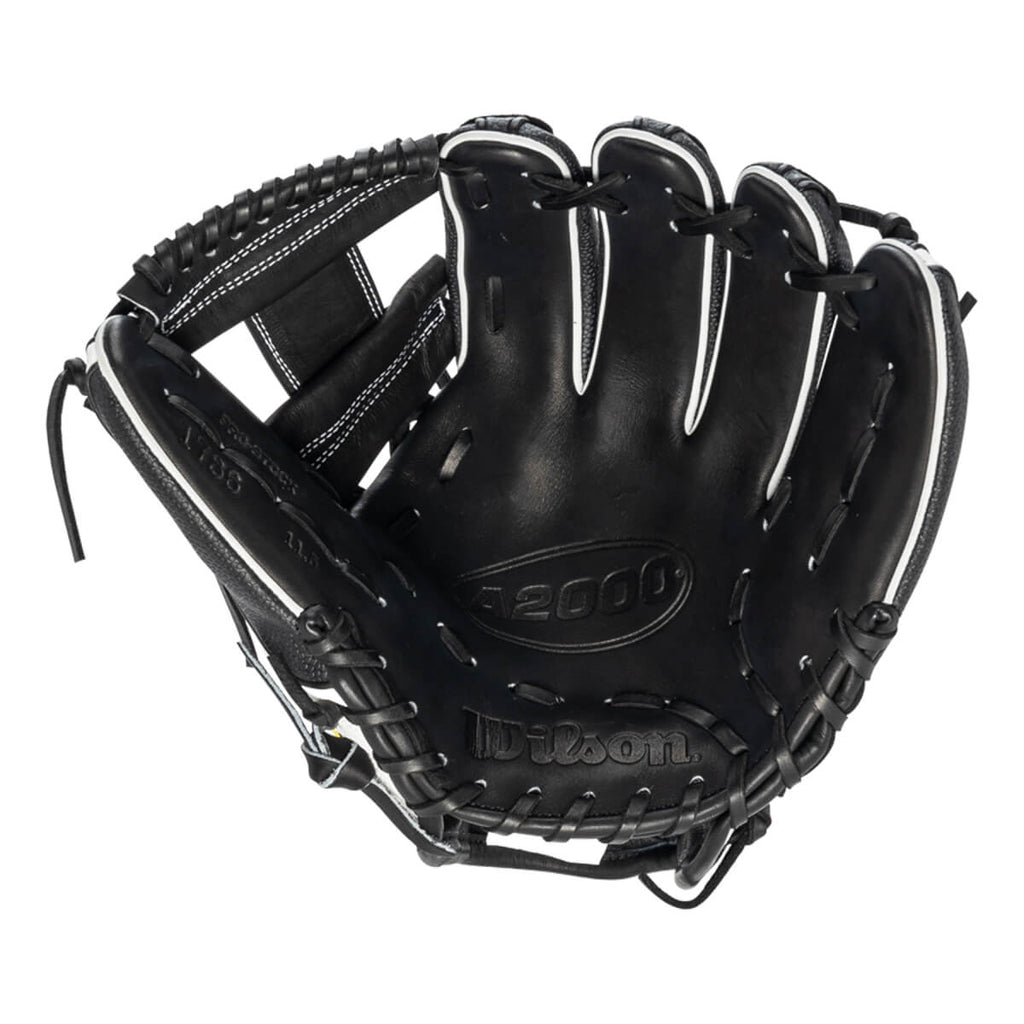 Wilson A2000 SuperSkin 1786 11.5" Baseball Glove: WBW101395115 product image 2, provided for visual reference and product