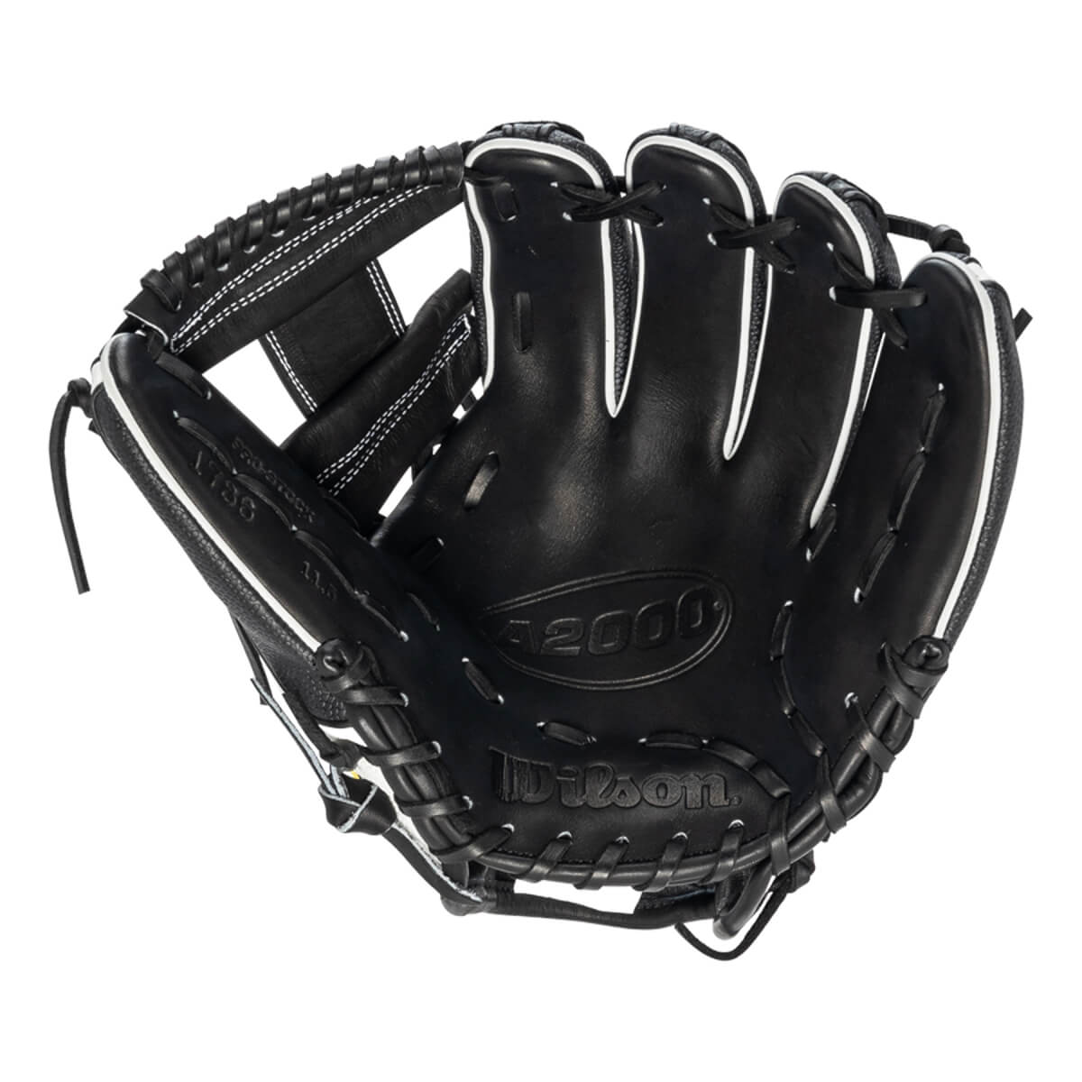 Wilson A2000 SuperSkin 1786 11.5" Baseball Glove: WBW101395115 product image 2, provided for visual reference and product