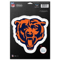 Chicago Bears Die Cut Logo Magnet 6.25" x 9" product image 1, provided for visual reference and product detail review