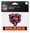 Chicago Bears Perfect Cut Color Decal 4.5" X 5.75" product image 1, provided for visual reference and product detail review