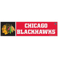 Chicago Blackhawks Bumper Strip 3" X 12" product image 1, provided for visual reference and product detail review