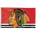 CHICAGO BLACKHAWKS Flag 3' X 5' product image 1, provided for visual reference and product detail review