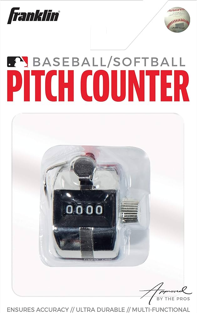 Franklin Baseball and Softball Pitch Counter product image 1, provided for visual reference and product detail review