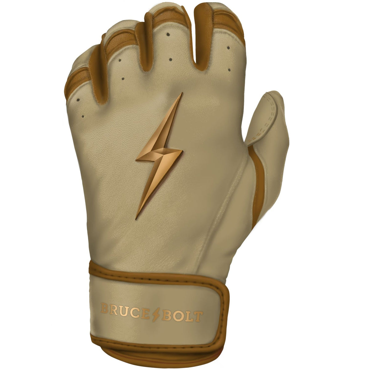 PREMIUM PRO GOLD Series Short Cuff Batting Gloves product image 2, provided for visual reference and product detail review