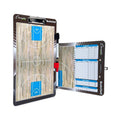 Champion Sports BKBOARD Basketball Coaches Board – 10" x 16" Double-Sided Dry-Erase Coaching Clipboard product image 1,