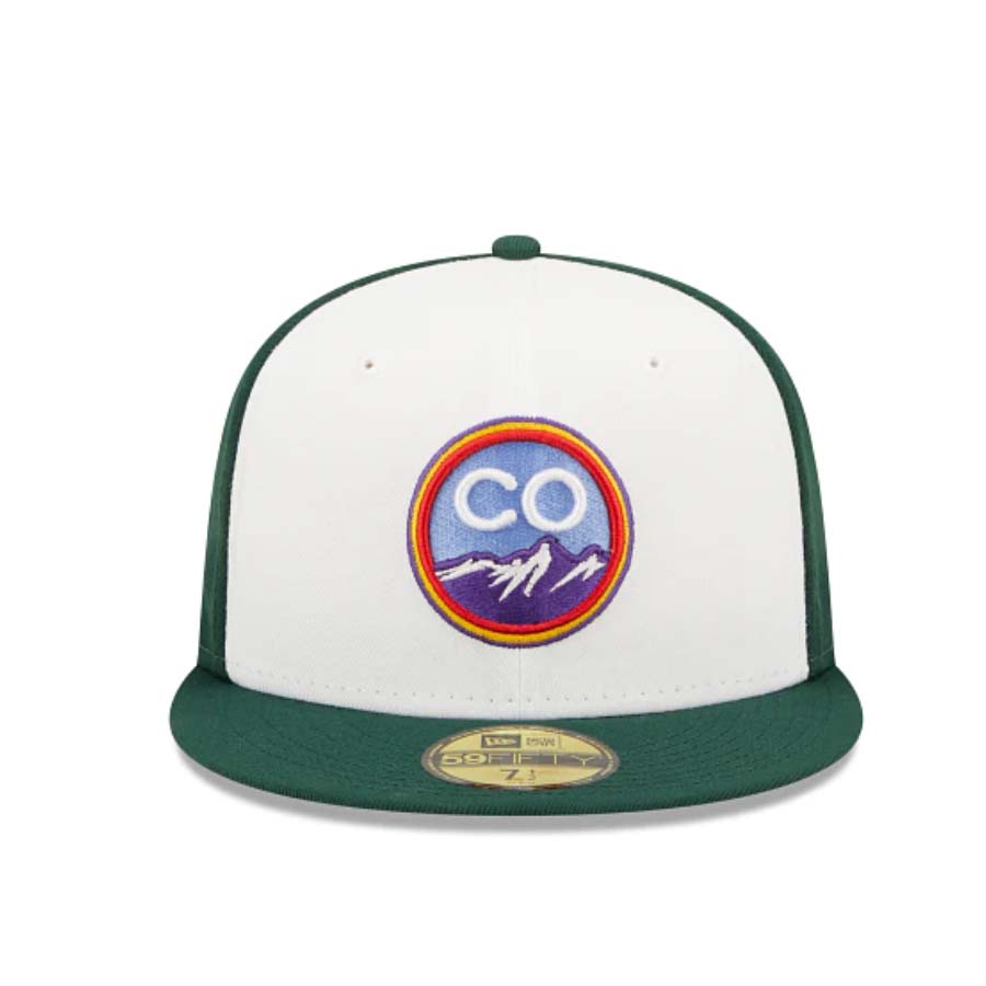 Colorado Rockie City Connect 59FIFTY Fitted hat product image 2, provided for visual reference and product detail review