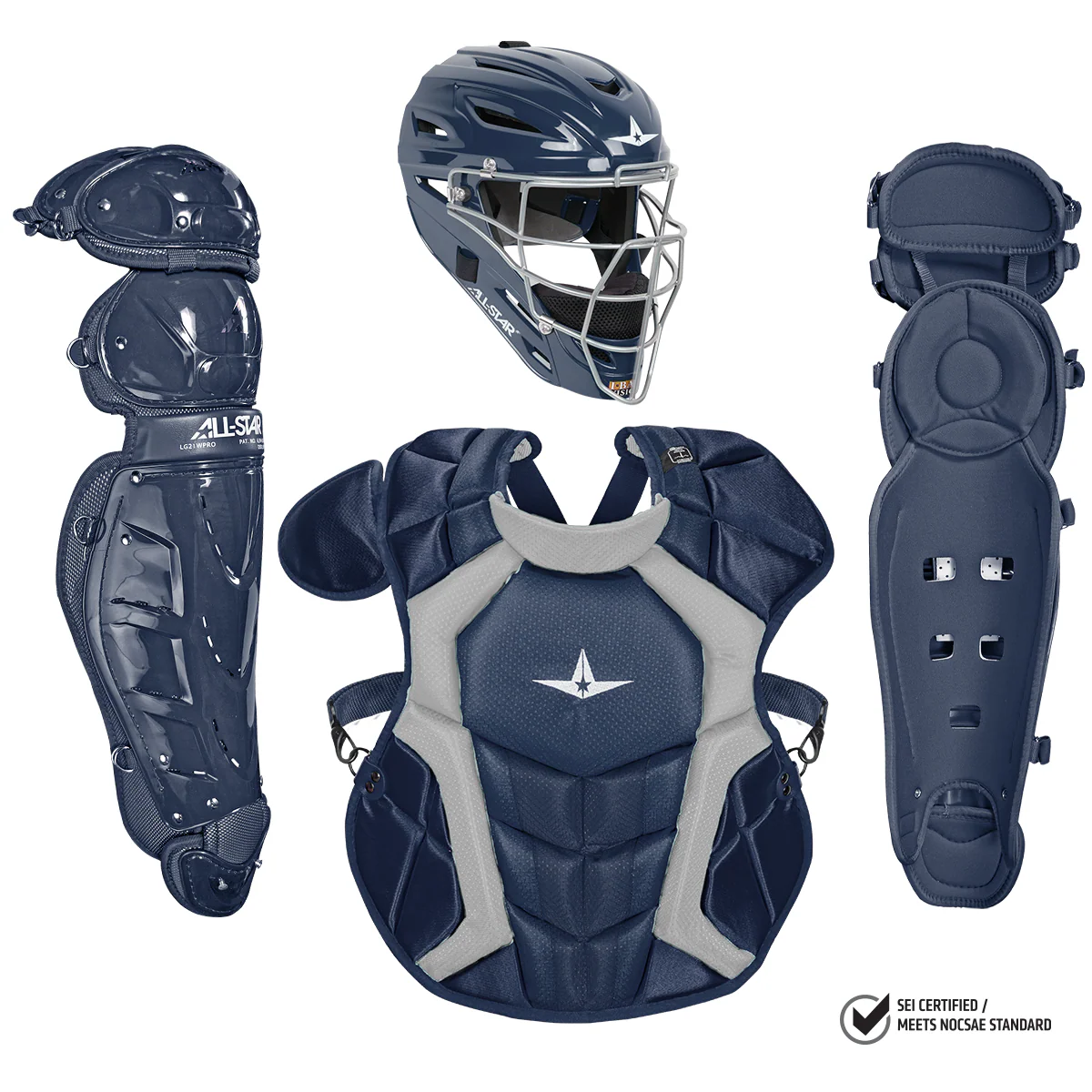 All-Star Classic Pro HS Baseball Catcher's Kit - CKCCPRO4 product image 4, provided for visual reference and product detail