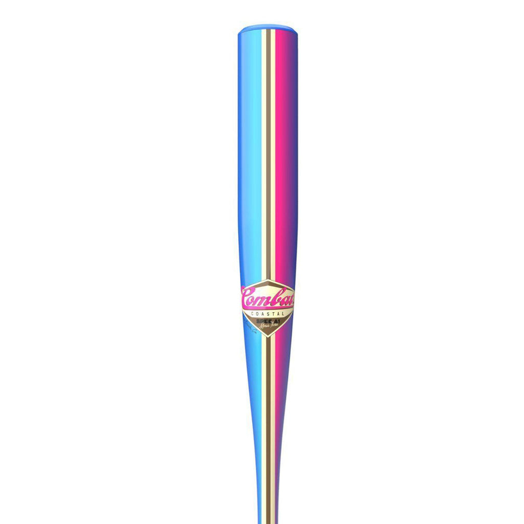 COMBAT MFG Spec A1 Coastal Blue BBCOR Baseball Bat -3 | One-Piece Alloy Baseball Bat | CBB7CSTB3 product image 5, provided