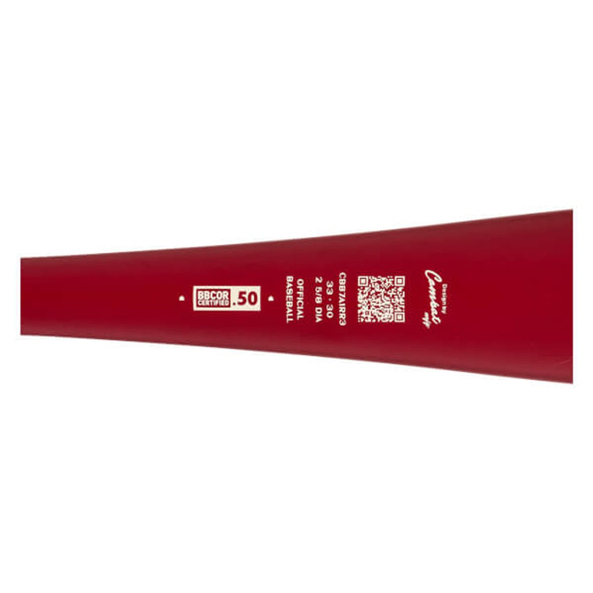 COMBAT MFG Spec A1 Steel Horses (-3) BBCOR Baseball Bat | Firing on All Cylinders | CBB7A1RR3 product image 4, provided for