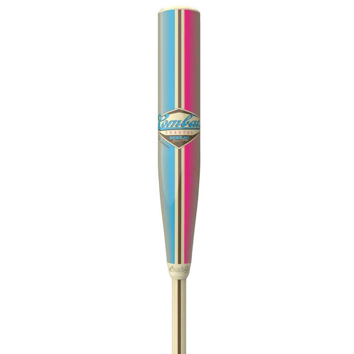 COMBAT MFG Spec H1 Coastal SND BBCOR Baseball Bat -3 | Hybrid Alloy Baseball Bat | CBB7H1CS3 product image 5, provided for
