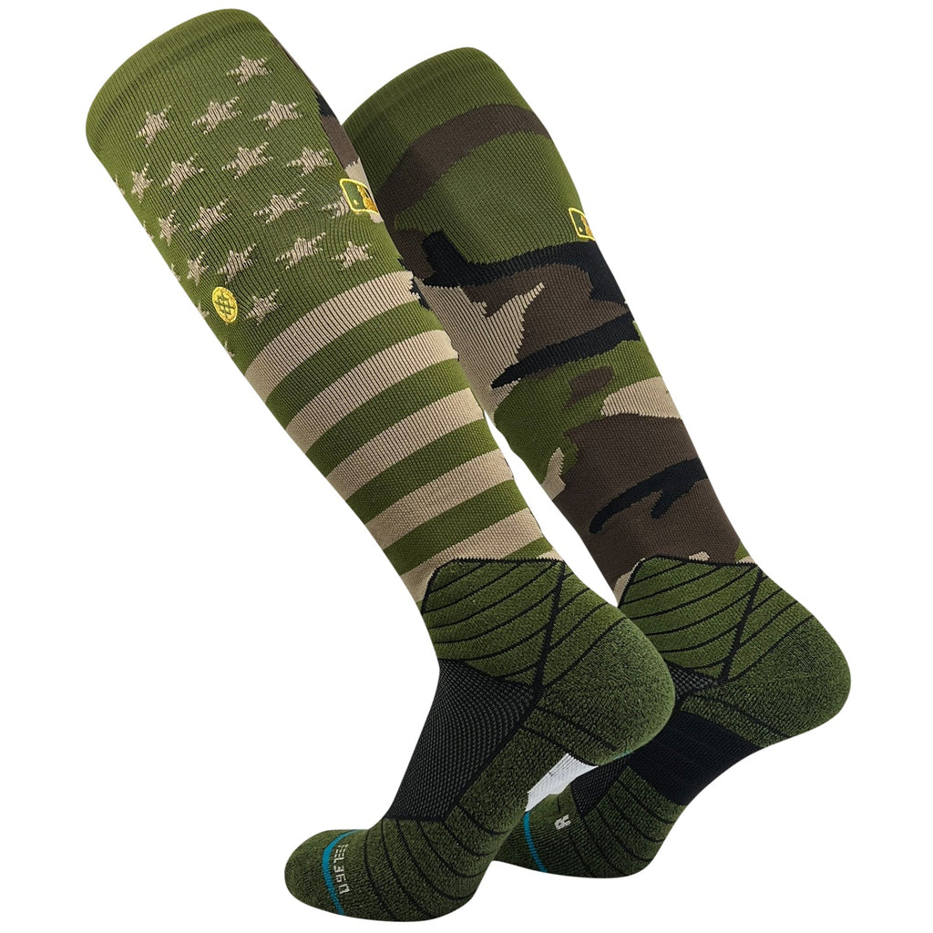STANCE SOCKS 4th July 2022 CAMO Camo product image 1, provided for visual reference and product detail review