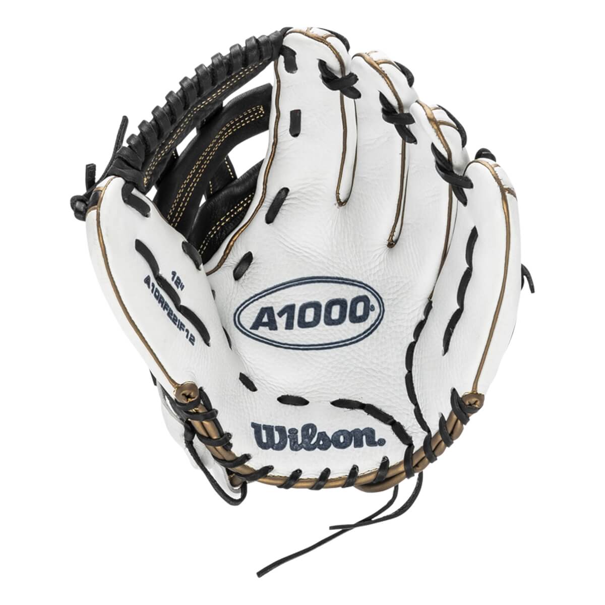 Wilson A1000 IF12 12" Fastpitch Softball Glove WBW10017912 product image 2, provided for visual reference and product detail