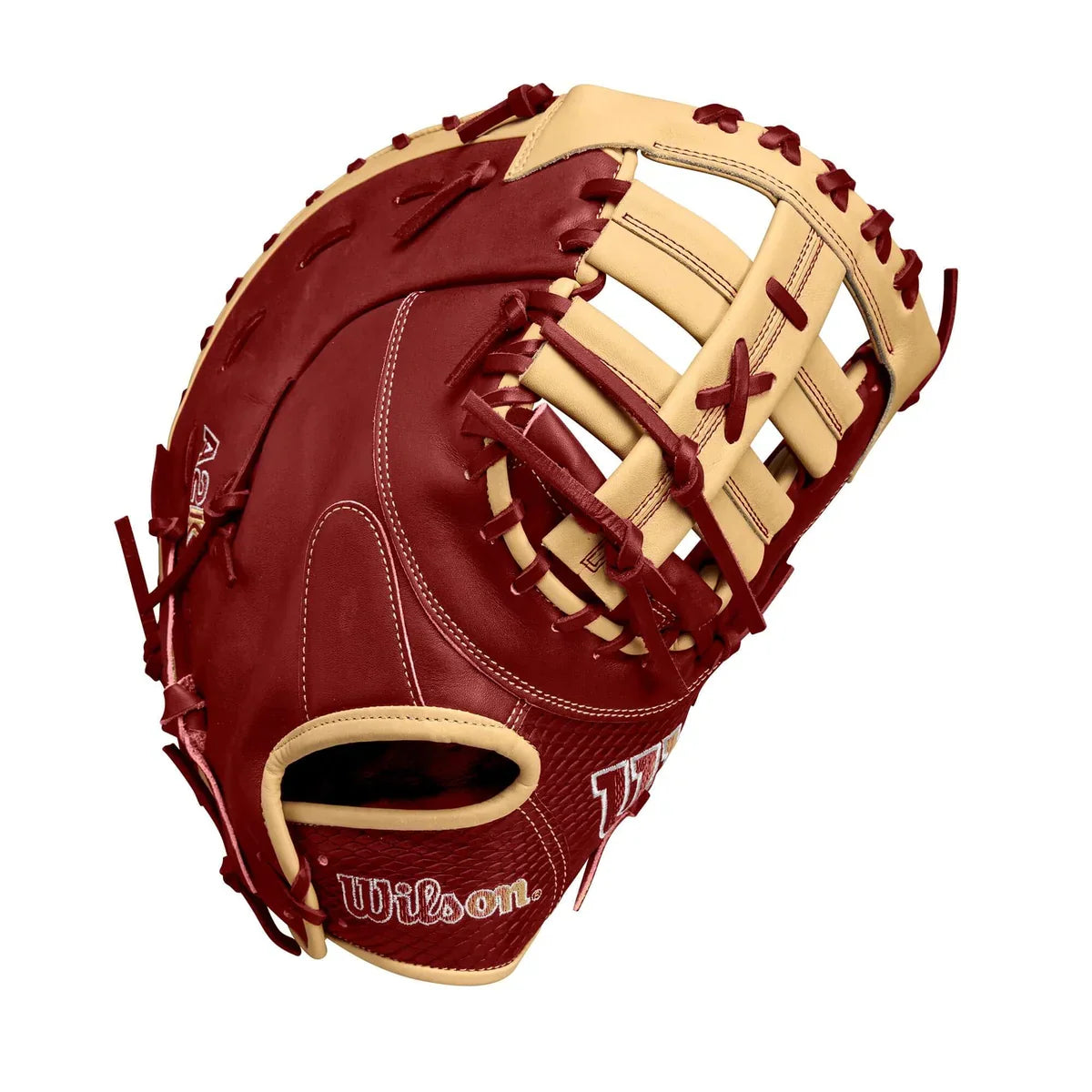 Wilson A2K Fall 2024 1679 12.5" First Base Mitt product image 1, provided for visual reference and product detail review