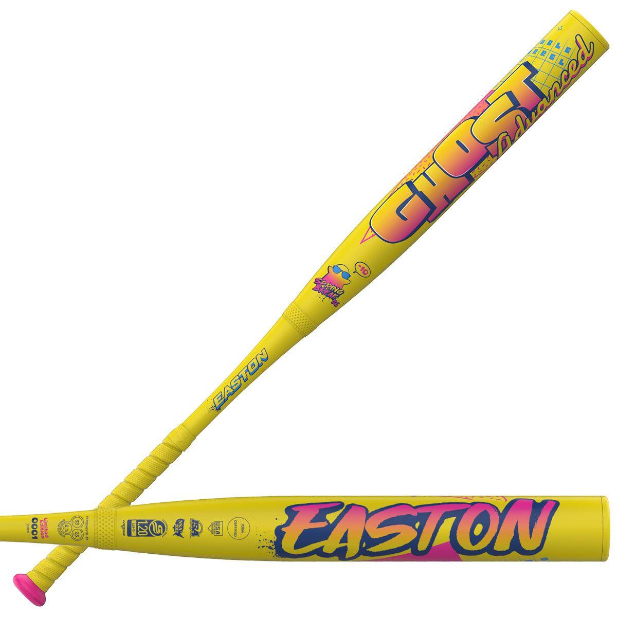 Easton Ghost Advanced Spring Break 2026 Fastpitch Softball Bat | Limited Edition Yellow EFP6GHSY product image 1, provided