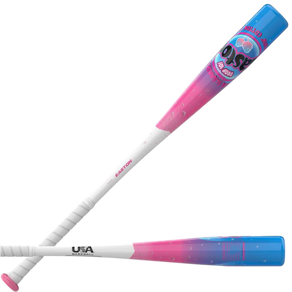 Easton Soda Slammer Crushin' Cotton Candy -10 USA Baseball Bat | 2 5/8" Barrel | EUS7SSC10 product image 1, provided for