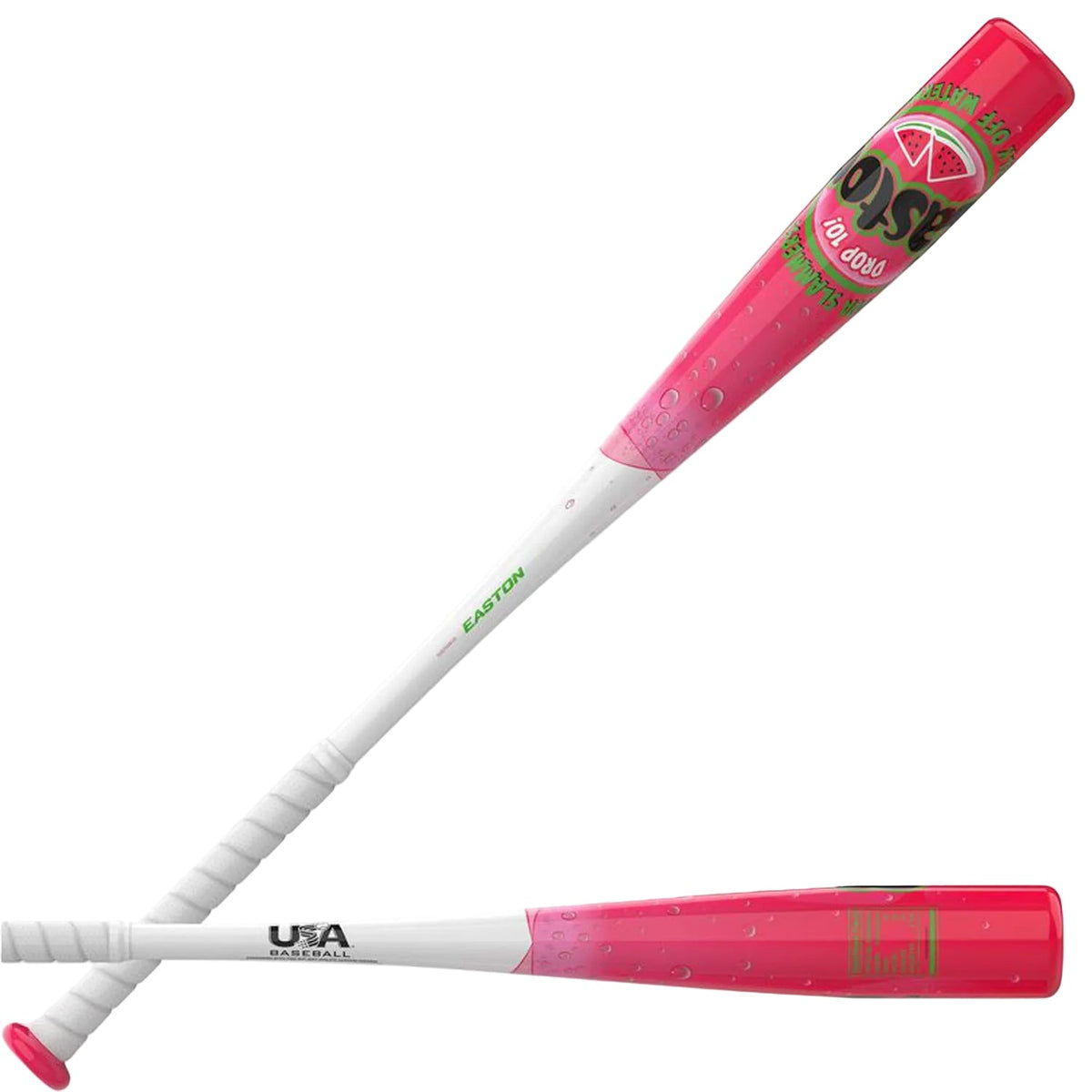 Easton Soda Slammers Walk-Off Watermelon -10 USA Baseball Bat | 2 5/8" Barrel | EUS7SSW10 product image 1, provided for