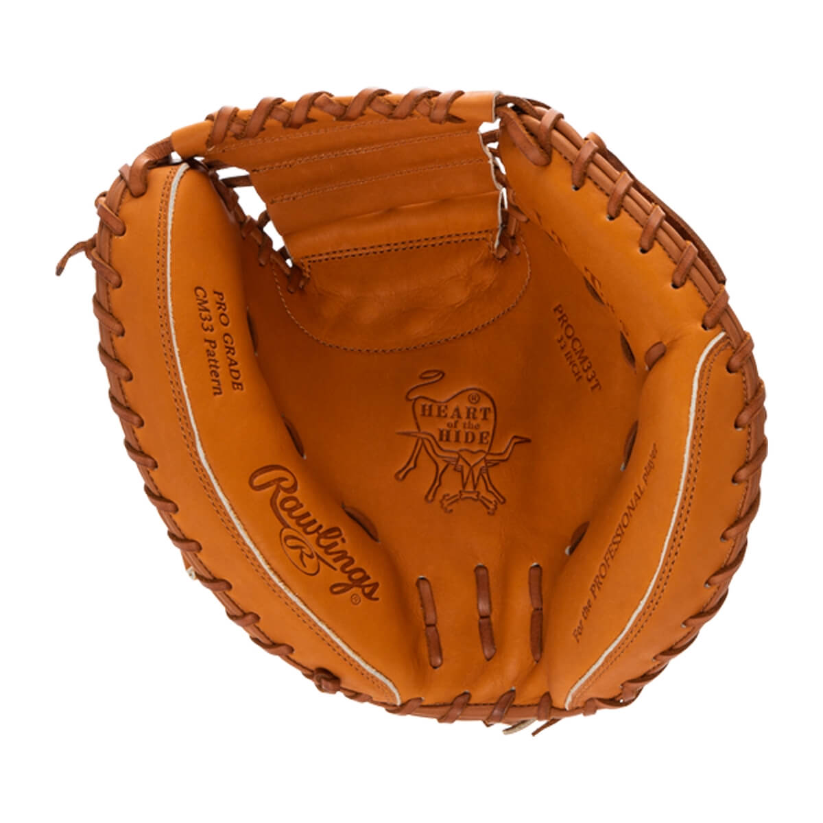 Rawlings Heart of the Hide 33" Baseball Catcher's Mitt: PROCM33T product image 2, provided for visual reference and product
