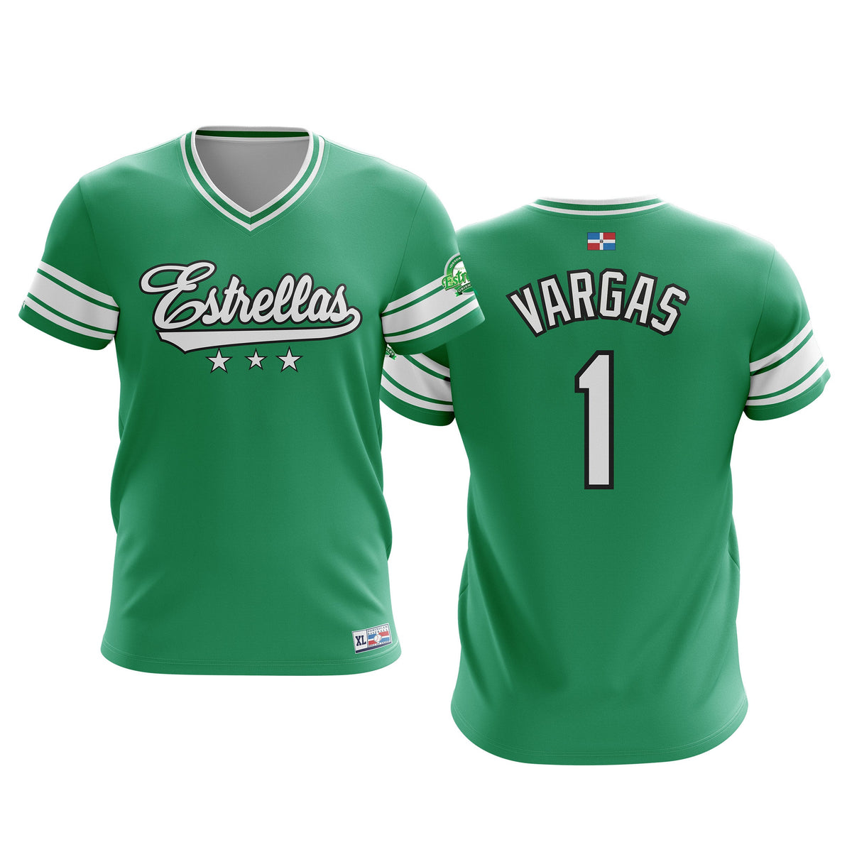 Dominican Hall of Fame - Estrellas Orientales - Vargas 1 - Green product image 1, provided for visual reference and product
