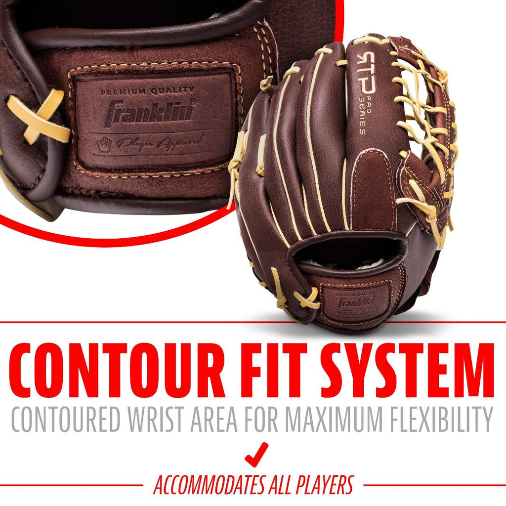 YOUTH - Franklin RTP Pro Fielding Glove Infield, Outfield Gloves product image 2, provided for visual reference and product