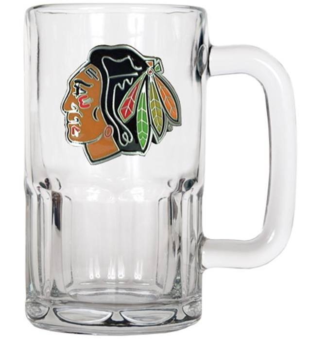 Chicago Blackhawks 20oz Rootbeer Mug product image 1, provided for visual reference and product detail review