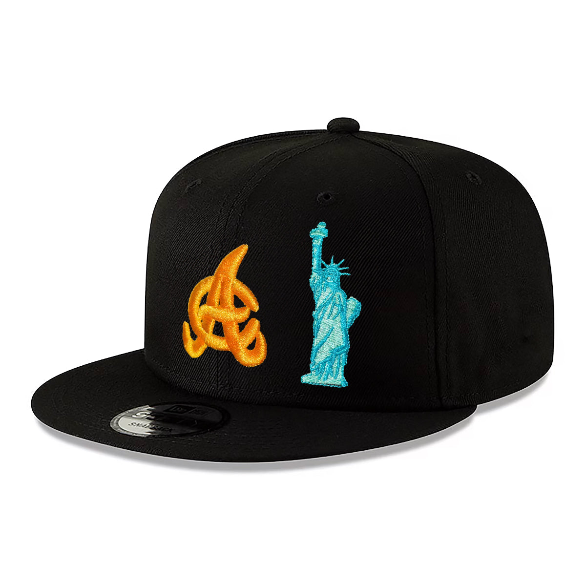 Águilas Cibaeñas Snapback Cap - Logo & Statue of Liberty Embroidery product image 1, provided for visual reference and