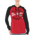 Chicago Blackhawks Womens Playclock Hoody product image 1, provided for visual reference and product detail review