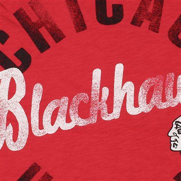 Chicago Blackhawks Womens Playclock Hoody product image 2, provided for visual reference and product detail review