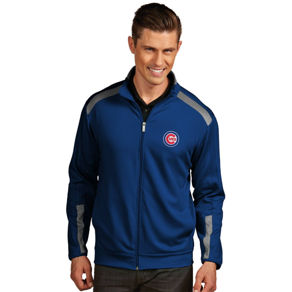 Chicago Cubs Flight Full-Zip Jacket-Royal product image 1, provided for visual reference and product detail review