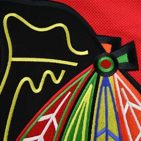 Chicago Blackhawks YOUTH Teuvo Teravainen Premier Home Jersey with AUTHENTIC TACKLE-TWILL LETTERING product image 3,