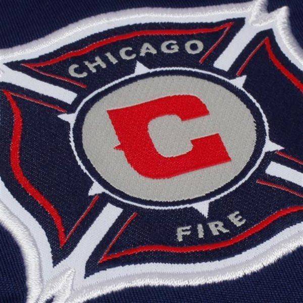 Chicago Fire SC adidas Navy Blue 2014 Replica Secondary Jersey product image 3, provided for visual reference and product