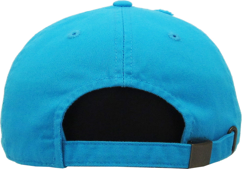 Vintage Adjustable Dominican Shield Neon Blue Hats product image 2, provided for visual reference and product detail review