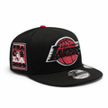 Los Angeles Lakers 9FIFTY A-Frame Curved 2004 All-Star Game Snapback – Black/Red product image 1, provided for visual