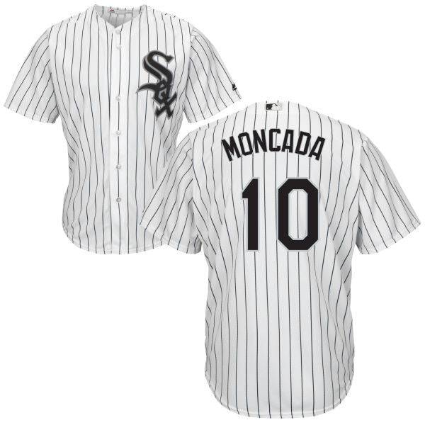 Yoan Moncada Chicago White Sox White Home Cool Base Pro Twill Replica Jersey By Majestic for Men product image 1, provided