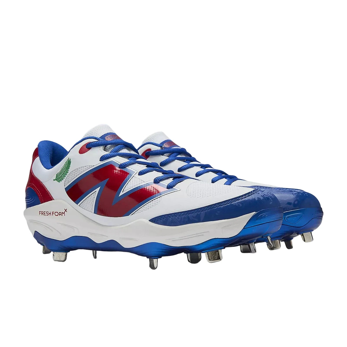 New Balance Fresh Foam X 3000 v7 Metal Baseball Cleats – M30004JE | Dominican Republic WBC Colorway product image 2,